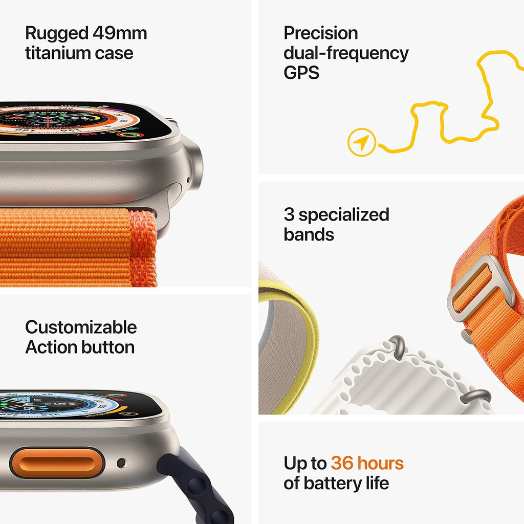 Refurbished Apple Watch (Ultra1/2/3) [GPS + Cellular 49mm]  | Excellent Condition